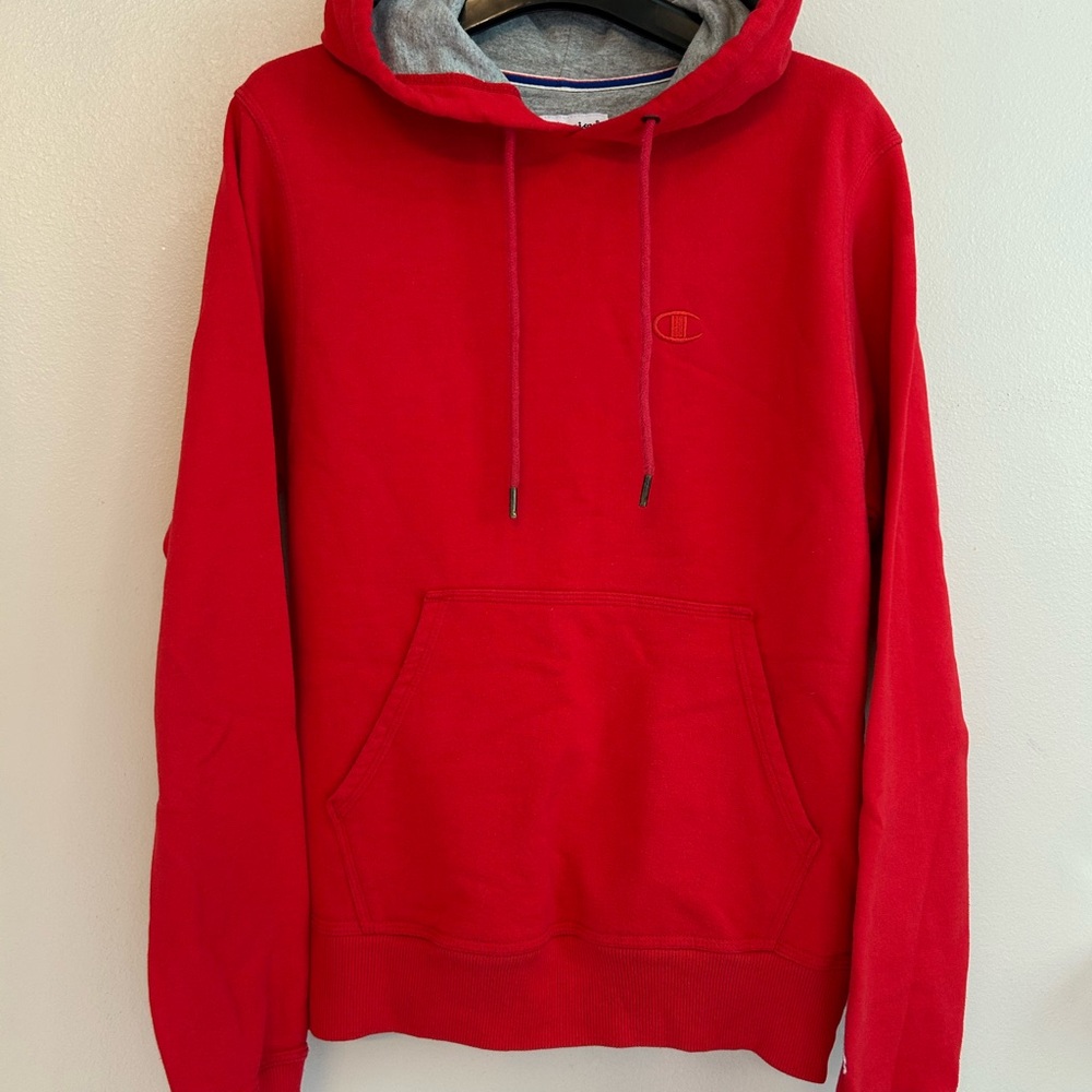 Champion Men's Bold Red Hoodie